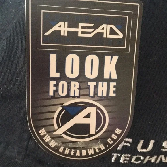 NWT Ahead Callaway Golf Cap Navy with White Letters - Picture 6 of 7